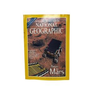 NATIONAL GEOGRAPHIC 'RETURN TO MARS' MAGAZINE‎ w/ 3-D Glasses 1998